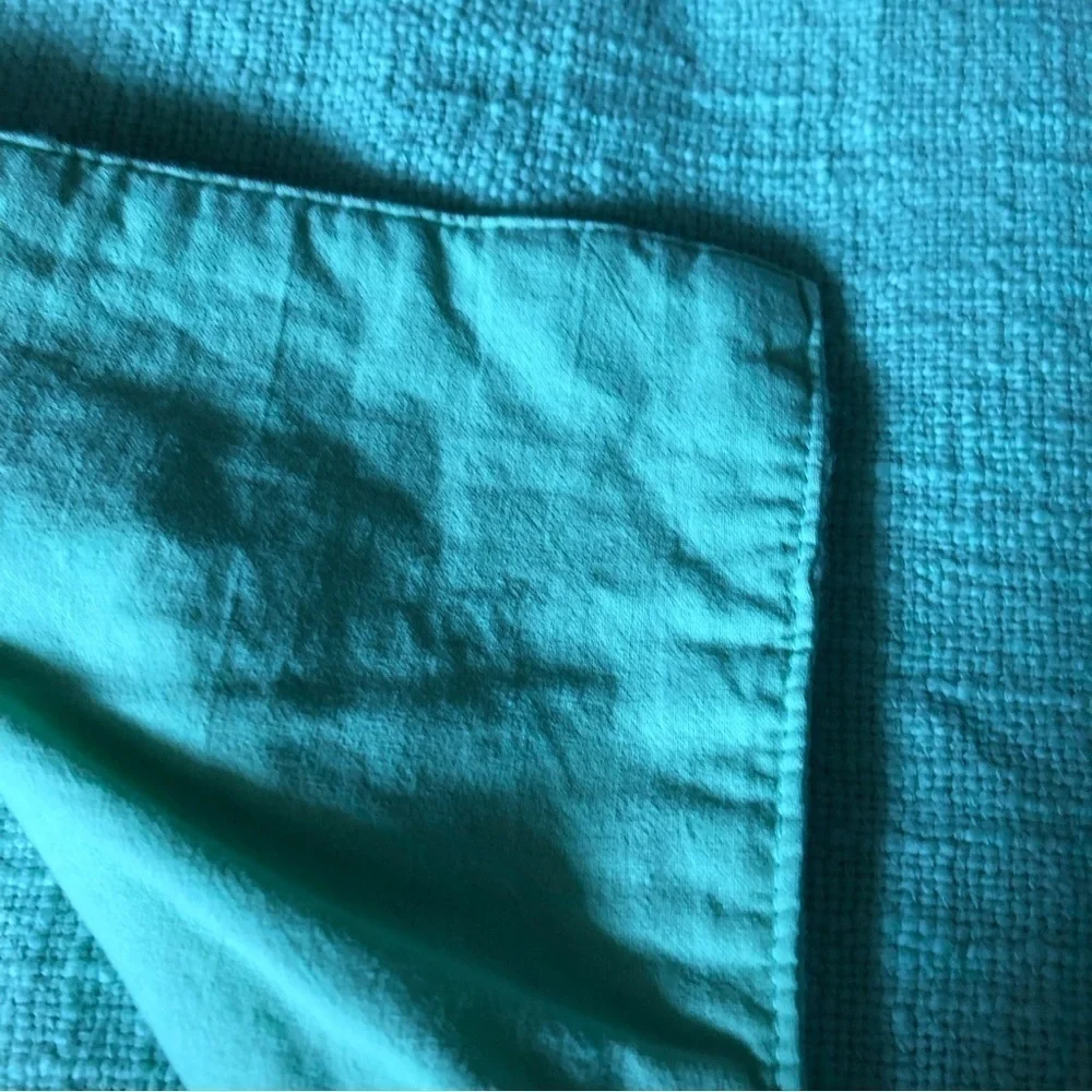 Green Woven fabric placemats in set of four